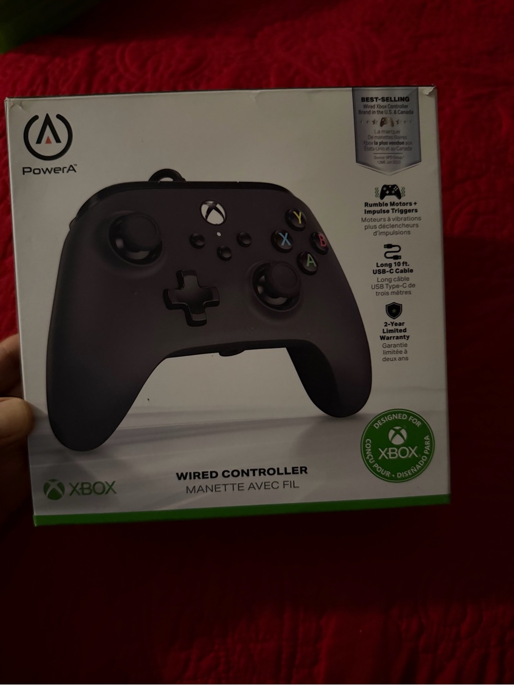 Wired Xbox Controller - Black